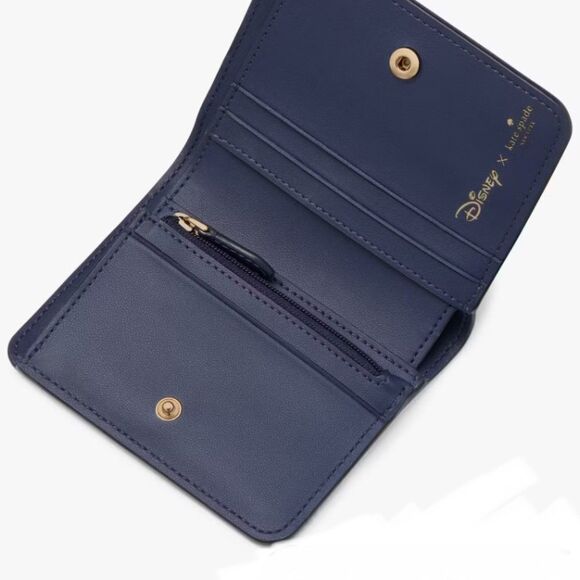 Disney X Kate Spade New York Lady And The Tramp Small Bifold Wallet - Picture 8 of 9